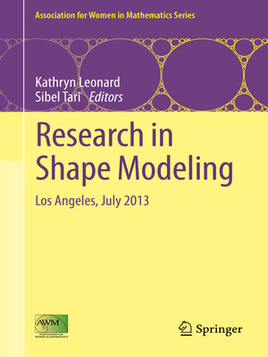 cover image of Research in Shape Modeling